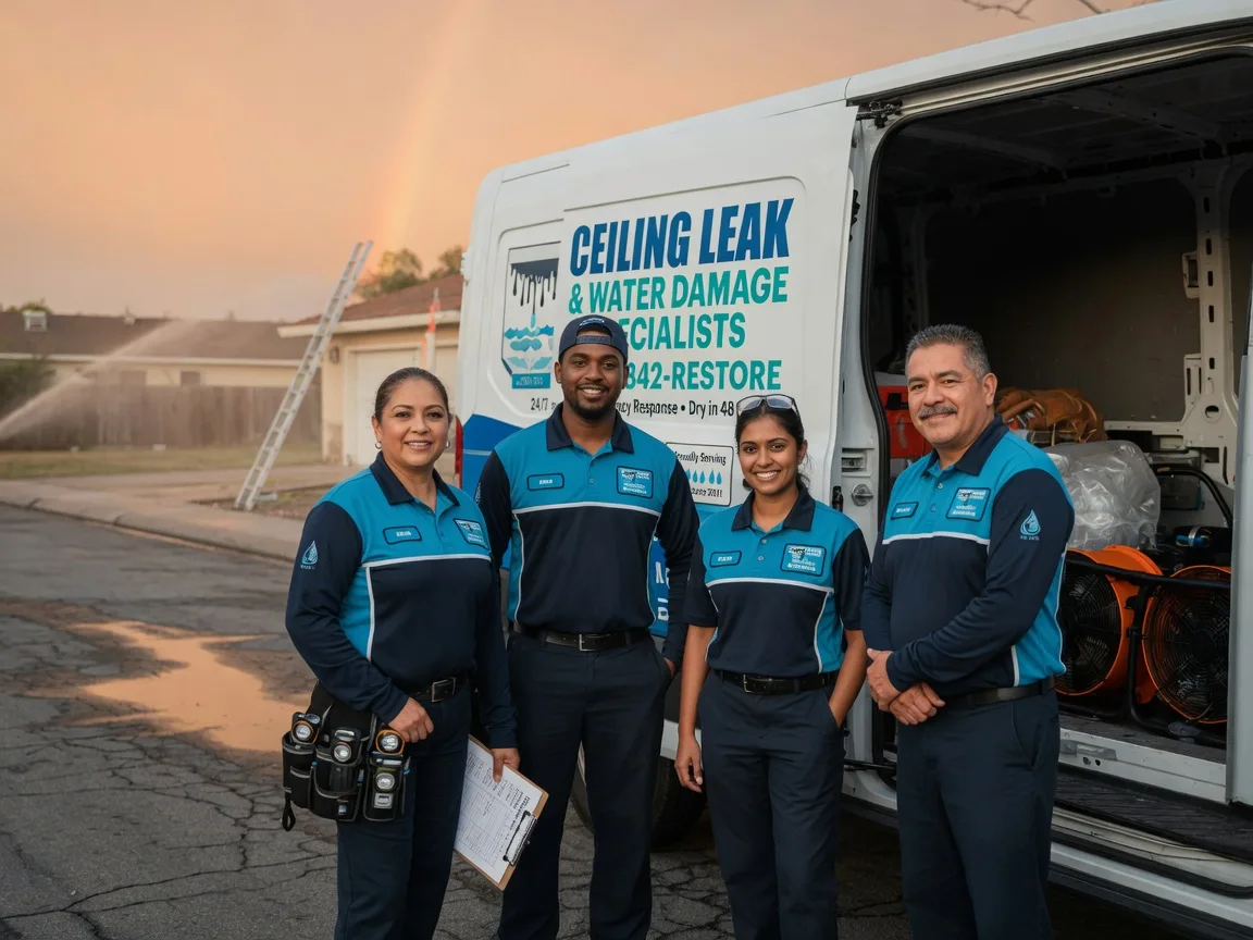 Ceiling Leak Cleanup company in West Brooklyn, IL